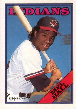 1988 O-Pee-Chee Baseball Cards 318     Mel Hall